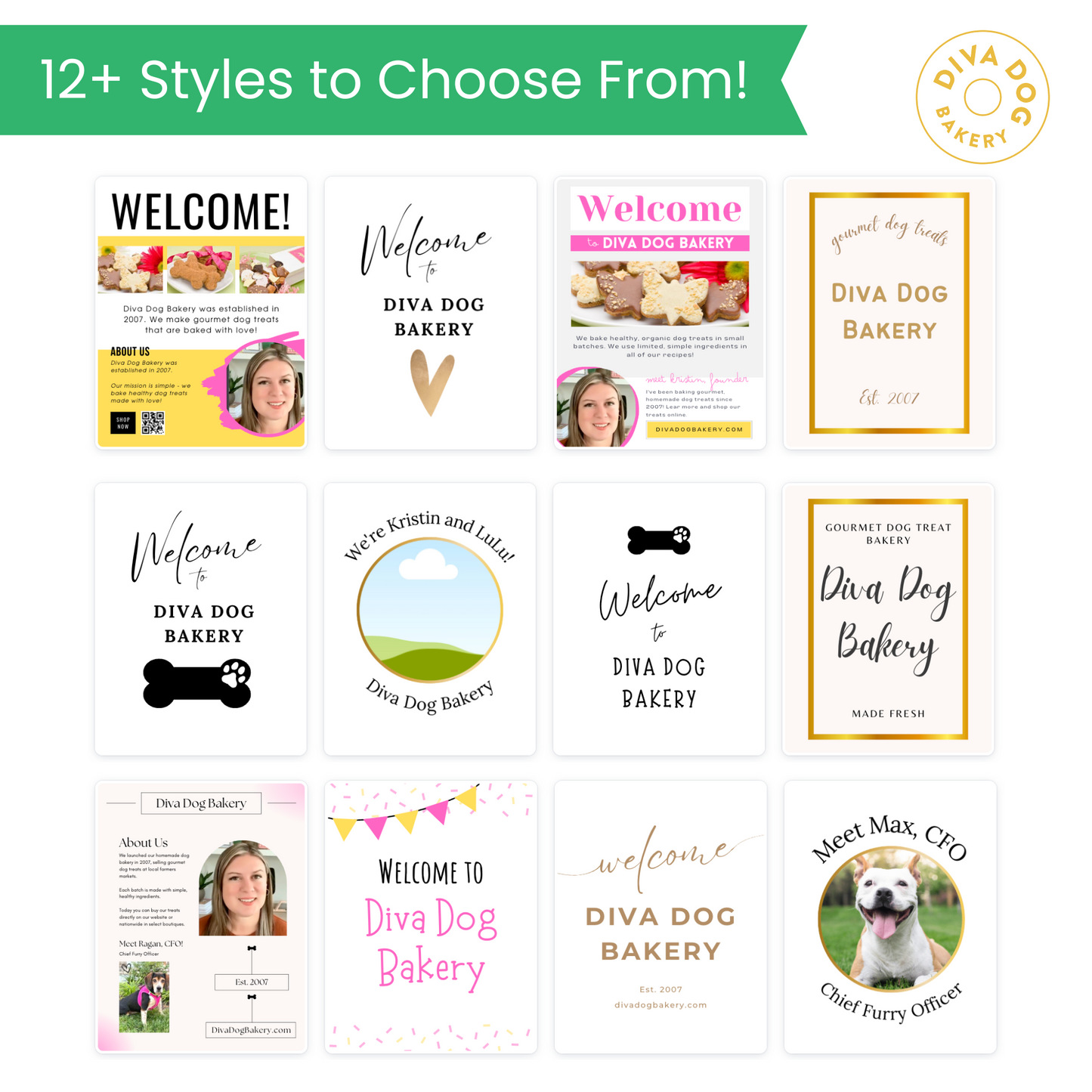 Dog Bakery Booth Starter Pack Bundle