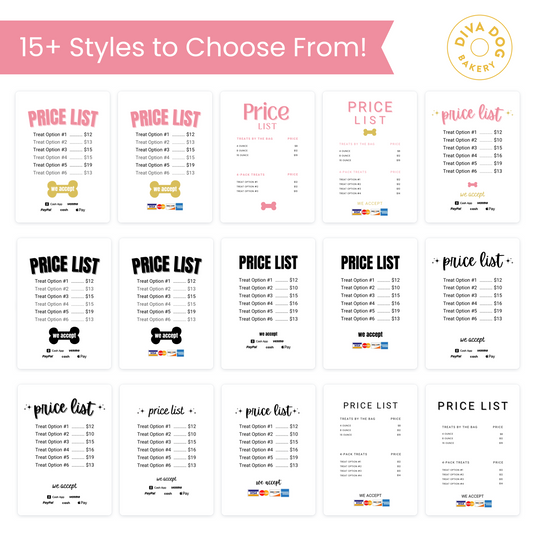 Dog Bakery Booth Starter Pack Bundle