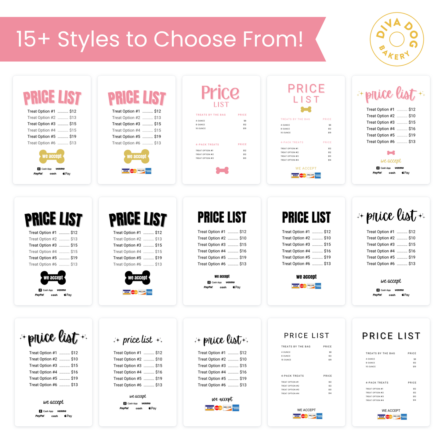 Price List